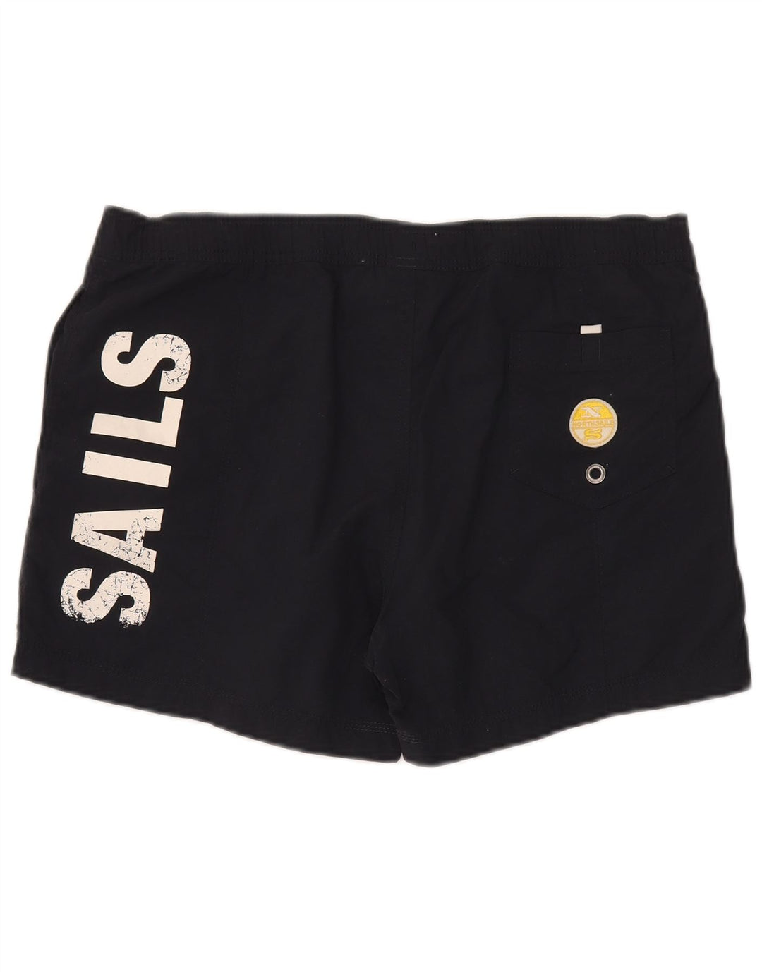 North Sails Short de Bain Graphique Homme Large Bleu Marine Polyamide
