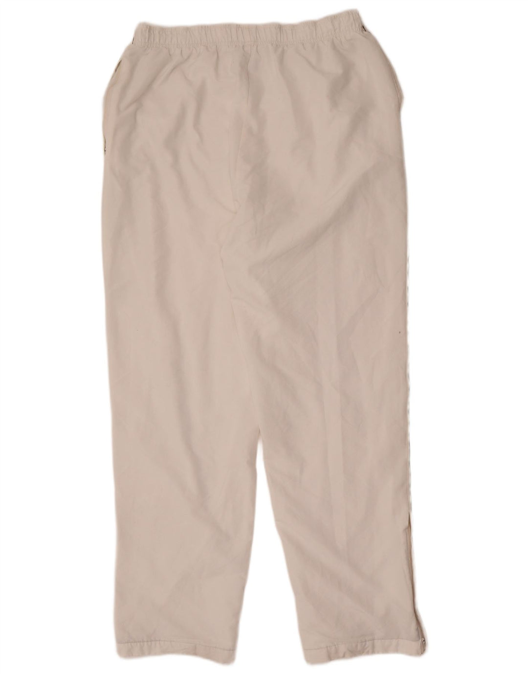 Fila Pantalon de Survêtement Graphique Homme Large Blanc Rayé Polyester