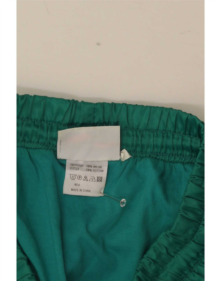 Reebok Short de Sport Homme Vert Moyen Nylon