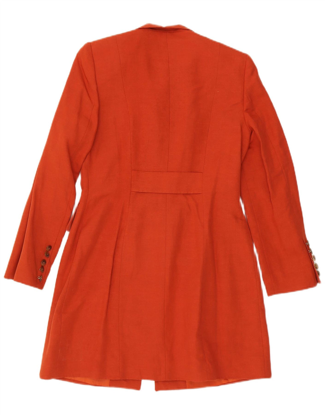 Vestino Due Pardessus Femme EU 38 Moyen Orange Paisley Modal