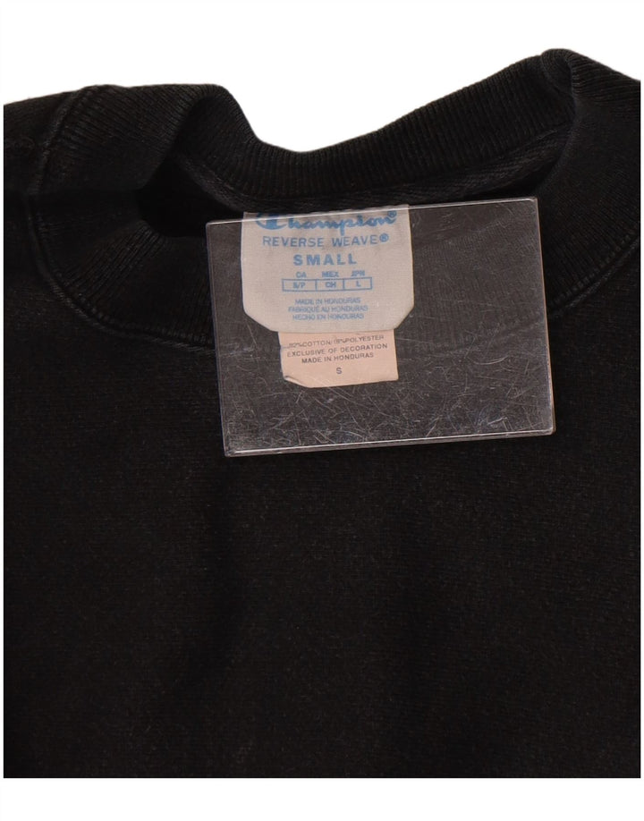 Champion Reverse Weave Sweatshirt Jumper Petit Coton Noir