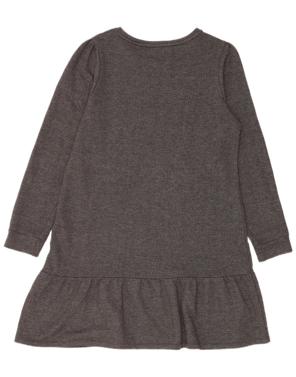 White Stuff Robe pull à manches longues pour femme UK 44 Large Gris Coton