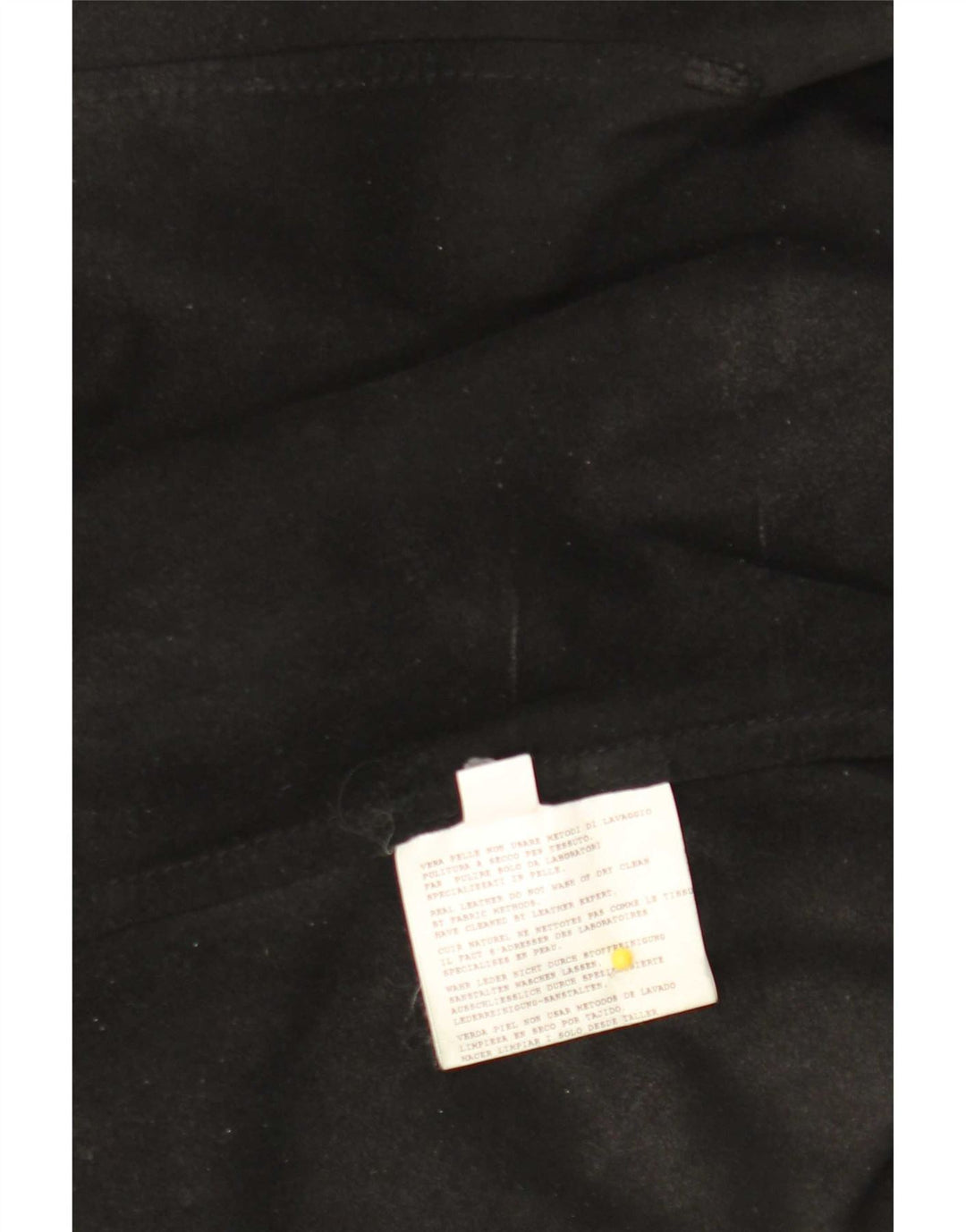 Chemise en cuir femme vintage IT 50 XL Noir