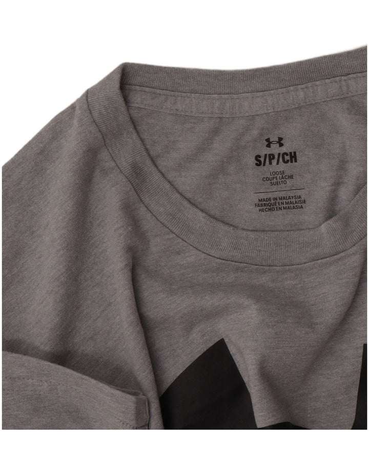 Under Armour T-Shirt Graphique Homme Petit Gris