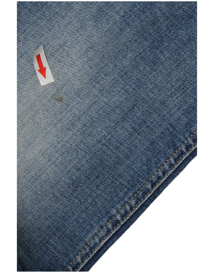 Jack & Jones Jean droit effet vieilli W32 L32 bleu coton pour homme
