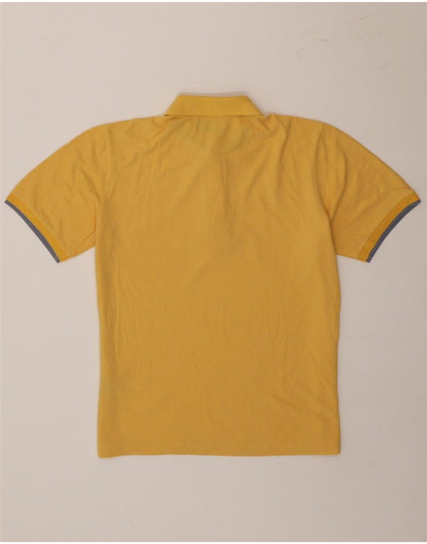 Kappa Polo Homme Petit Jaune Coton