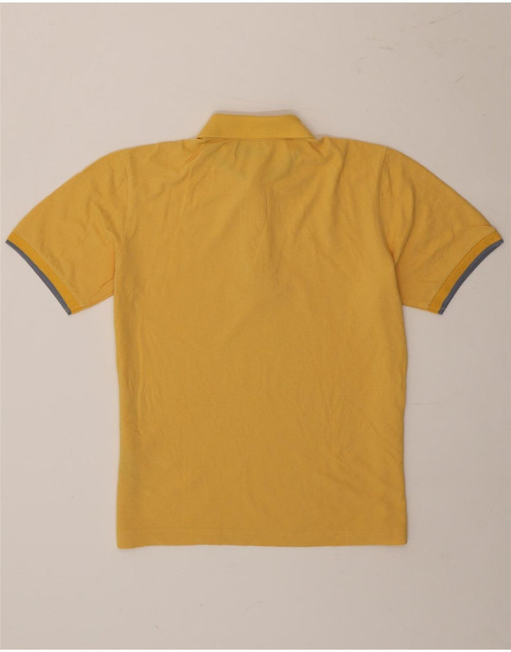 Kappa Polo Homme Petit Jaune Coton