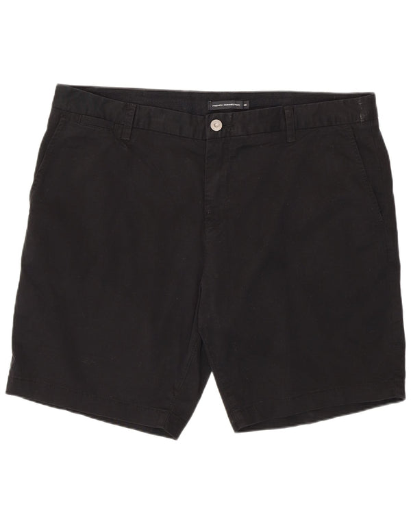 French Connection Short Chino Homme W38 XL Noir Coton