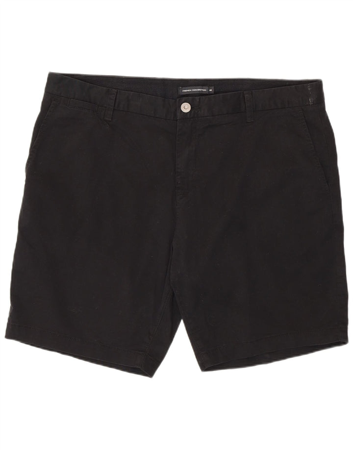French Connection Short Chino Homme W38 XL Noir Coton