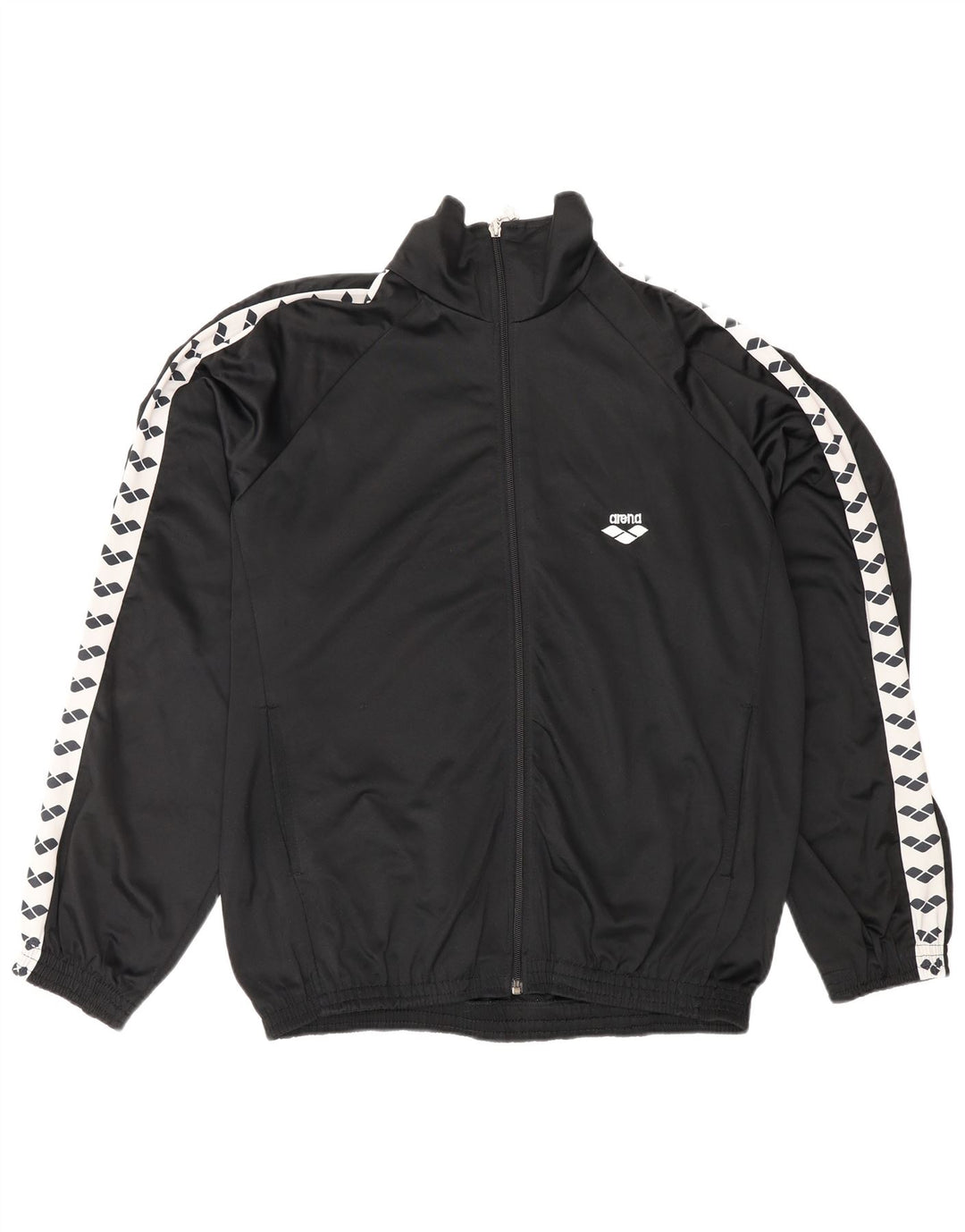 ARENA Veste de Survêtement Graphique pour Homme Large Noir Colourblock