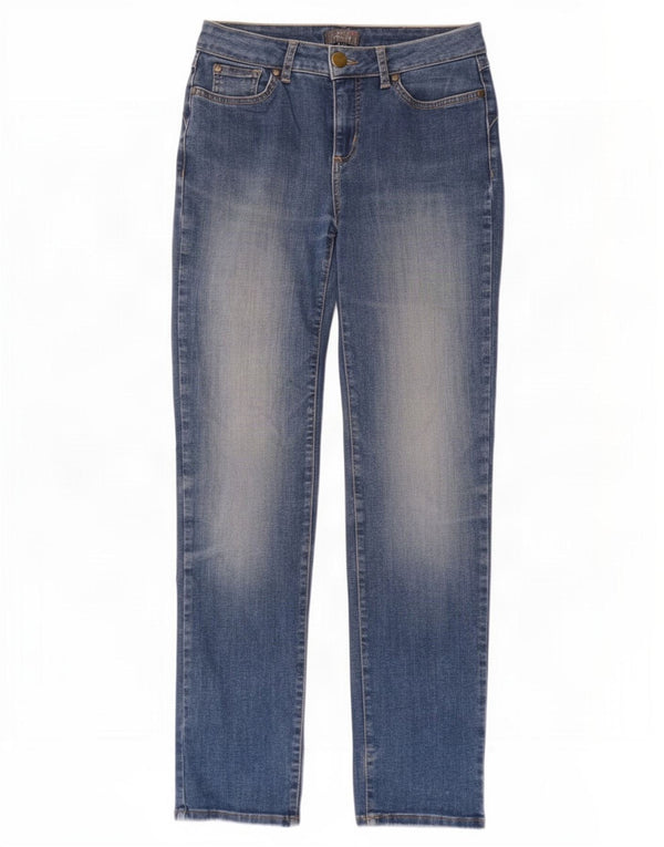 Marks & Spencer Jean droit Per Una pour femme UK 8 Small W30 L29 Bleu