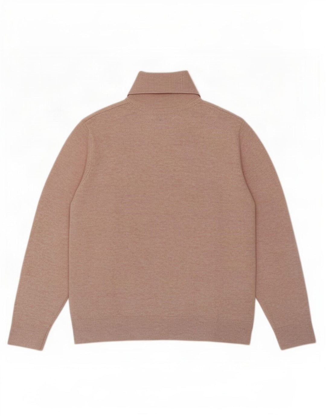 Marks & Spencer Pull col roulé pour femme UK 14 Rose moyen Polyester