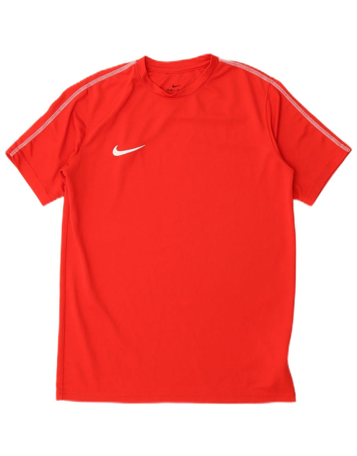 Nike Garçon Dri Fit T-Shirt Top 13-14 ans XL Rouge Polyester
