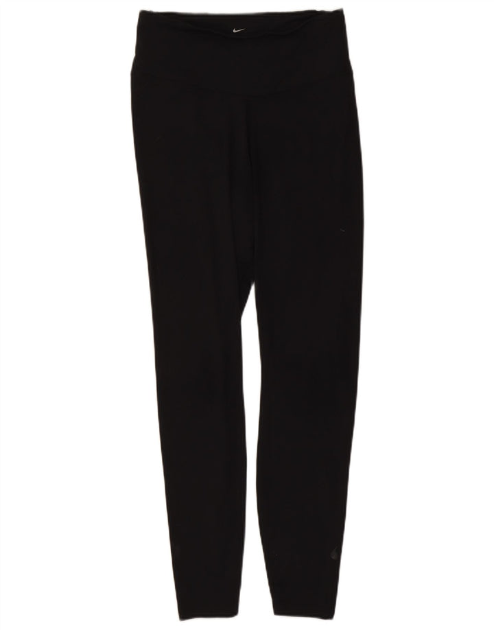 Nike Legging Dri Fit pour femme UK 12 Nylon noir moyen