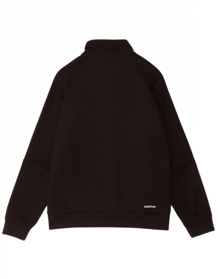 Veste de survêtement Adidas Garçon 9-10 ans Noir Polyester