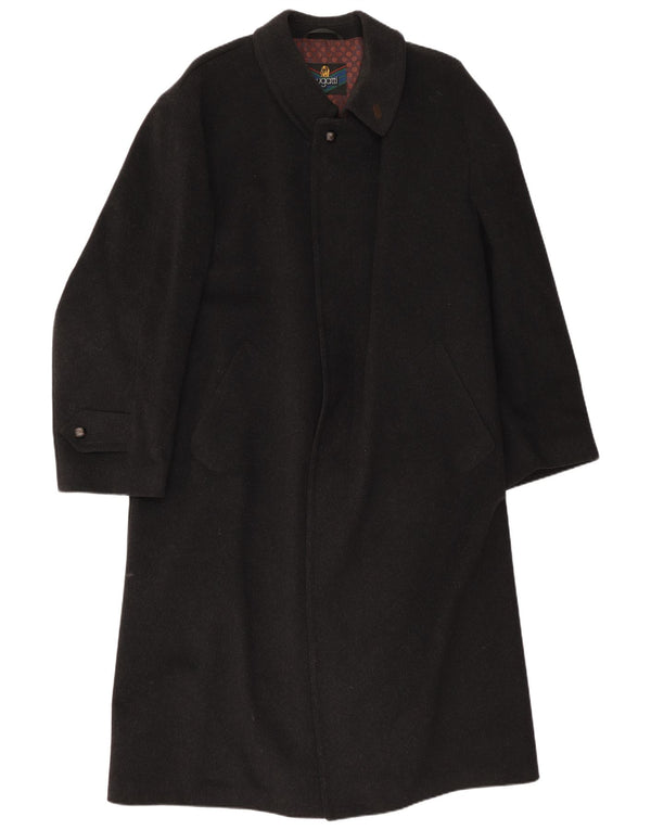Bugatti Manteau Homme UK 44 2XL Laine Vierge Noire