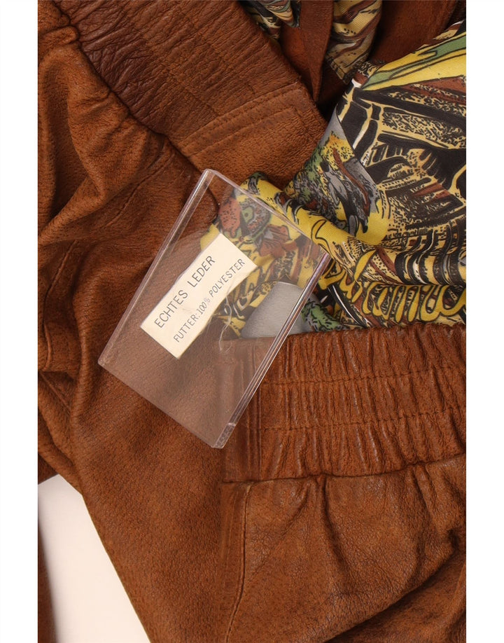 veste en cuir homme vintage UK 42 XL Cuir Marron