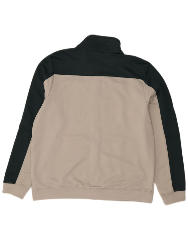 Nike Veste de survêtement pour homme XL Blanc Colorblock Polyester