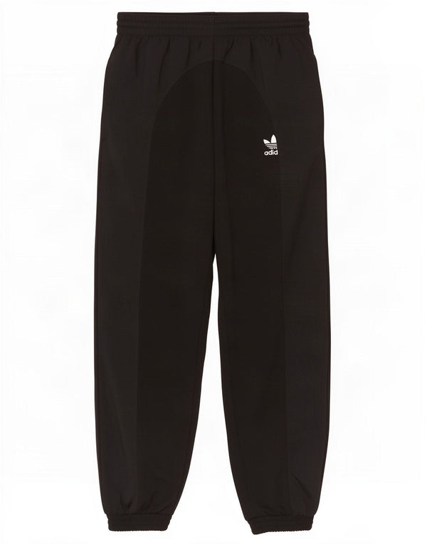 Adidas Pantalon de survêtement pour femme Joggers UK 8 Small Noir Polyester