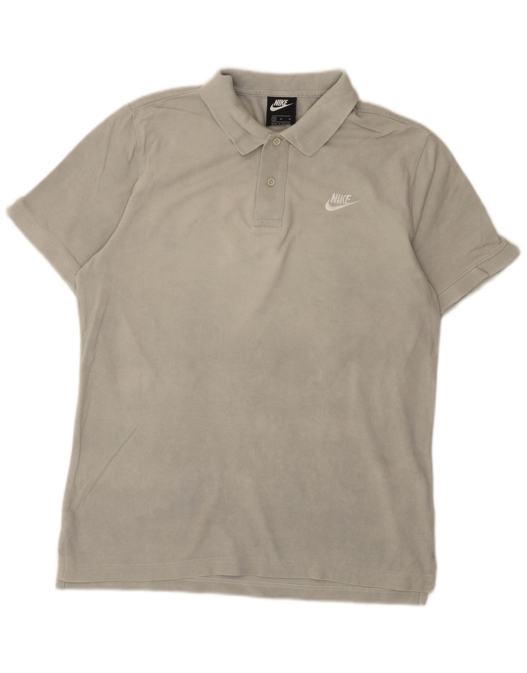 Polo Nike Homme Gris Moyen Coton