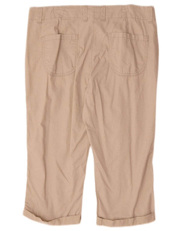 Marks & Spencer Bermuda pour femme UK 12 Medium W32 Coton beige
