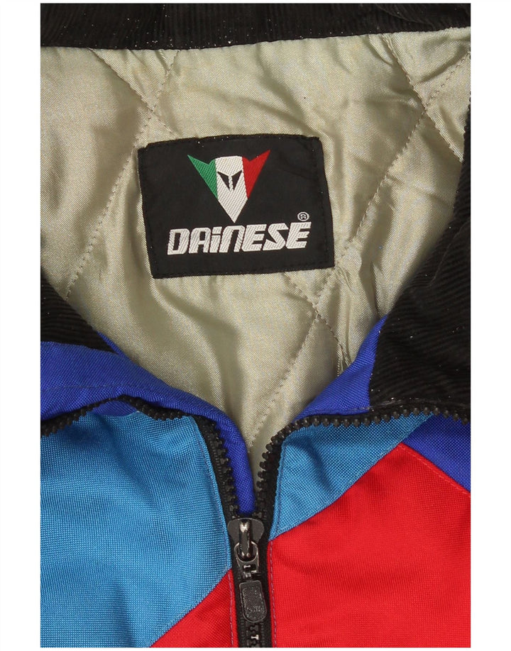 Dainese Mens Graphic Racer Jacket Taille 54 Grand Bleu Colorblock