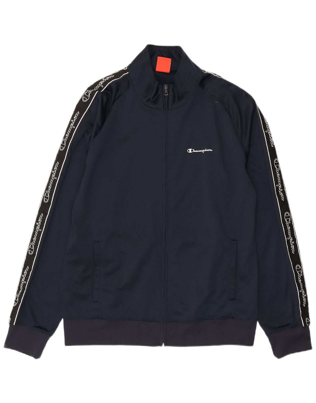 Champion Veste de survêtement graphique pour homme XL Bleu marine Polyester