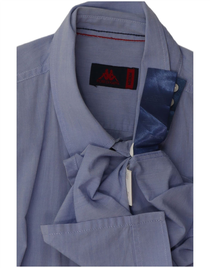 KAPPA Chemise Homme Bleu Moyen Coton