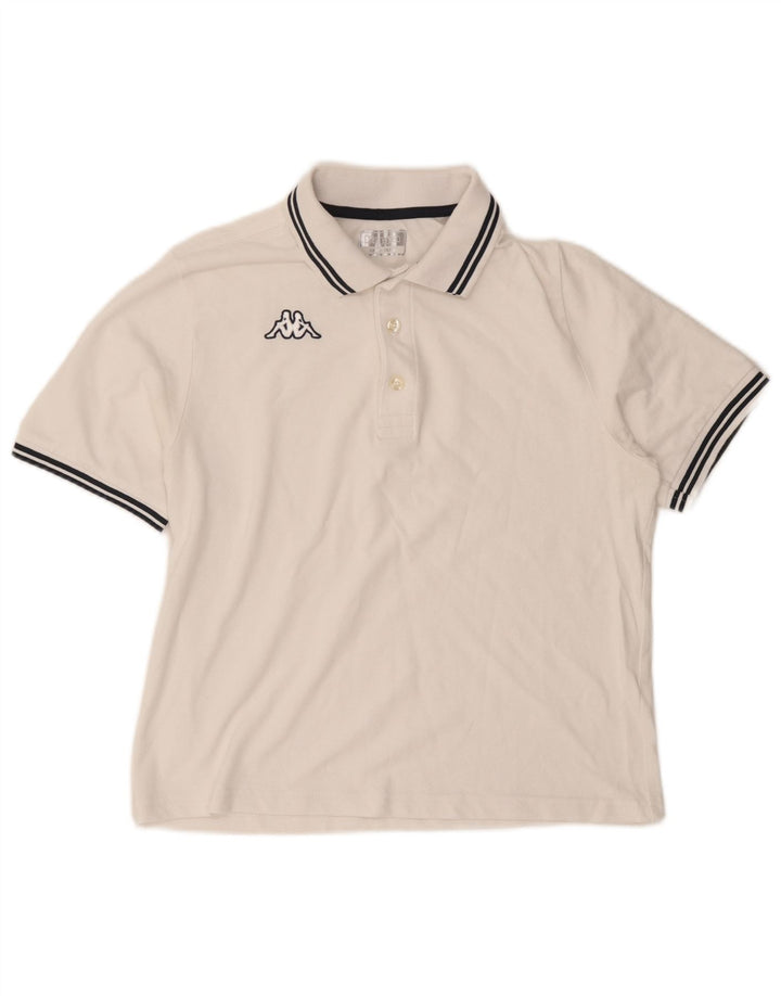 Kappa Polo Homme Blanc Moyen