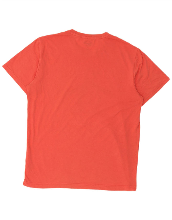 Penguin T-Shirt Graphique Homme Grand Orange Coton