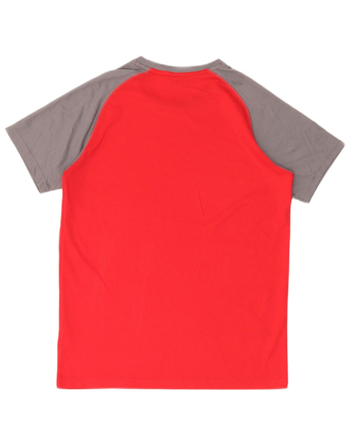 Mountain Warehouse T-Shirt IsoCool Homme Rouge Moyen Colourblock