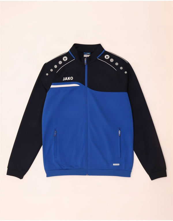 Jako Veste de Survêtement Graphique Homme Bleu Moyen Polyester Colorblock