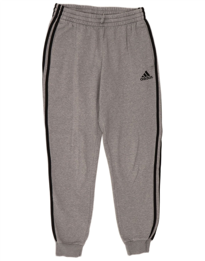 Adidas Pantalon de survêtement pour homme en coton gris moyen