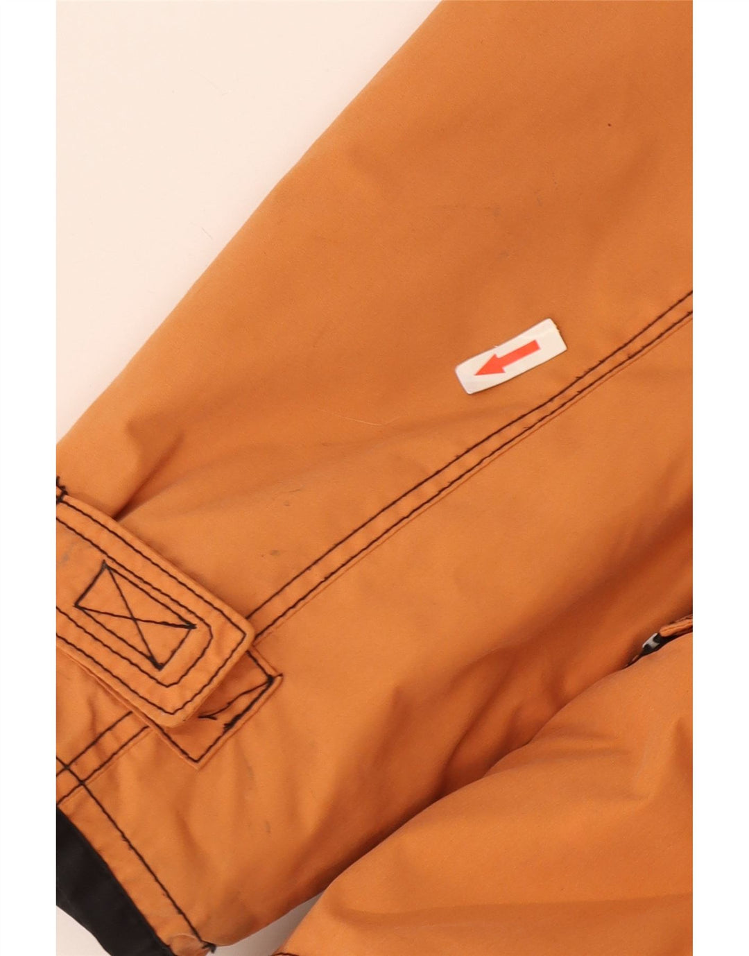 veste coupe-vent à capuche vintage pour homme UK 40 Large Orange