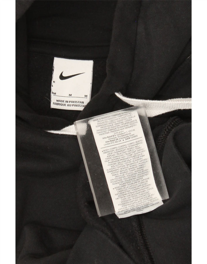 Nike Pull à capuche pour homme en coton noir moyen