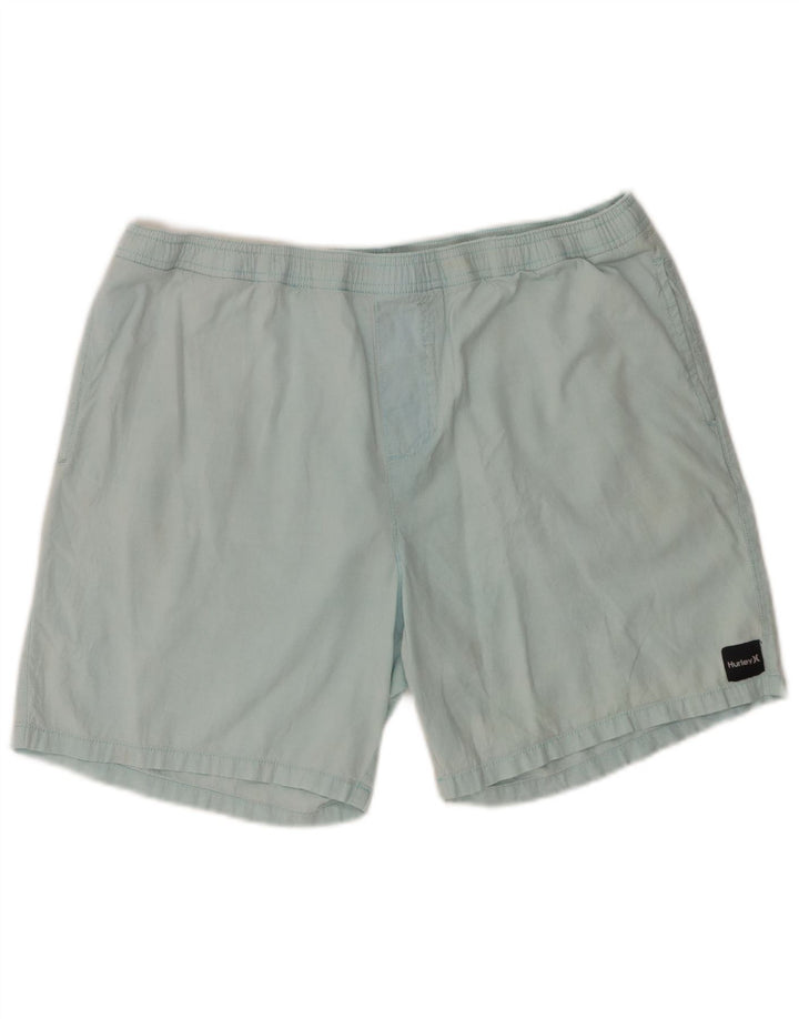 Hurley Short Chino Homme Large W36 Bleu Coton
