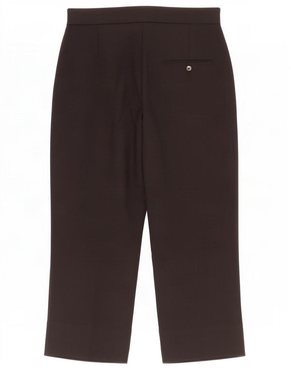 Marks & Spencer Pantalon court pour femme UK 10 Small W30 L24 Noir
