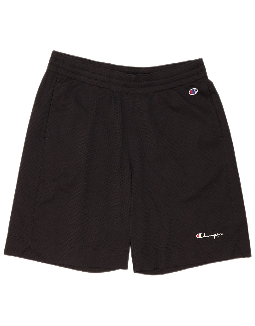 Champion Short de Sport Homme Noir Moyen