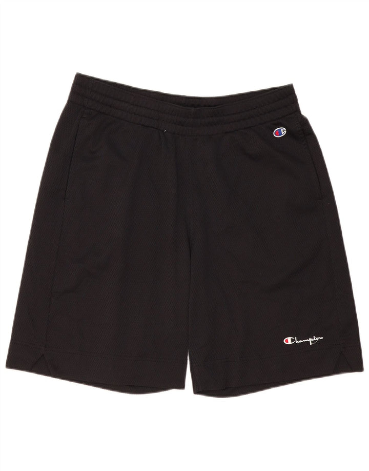 Champion Short de Sport Homme Noir Moyen