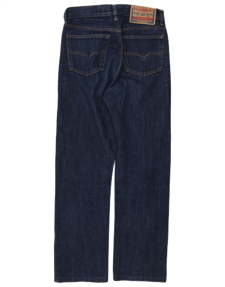 Jean droit Diesel homme W28 L28 bleu marine coton