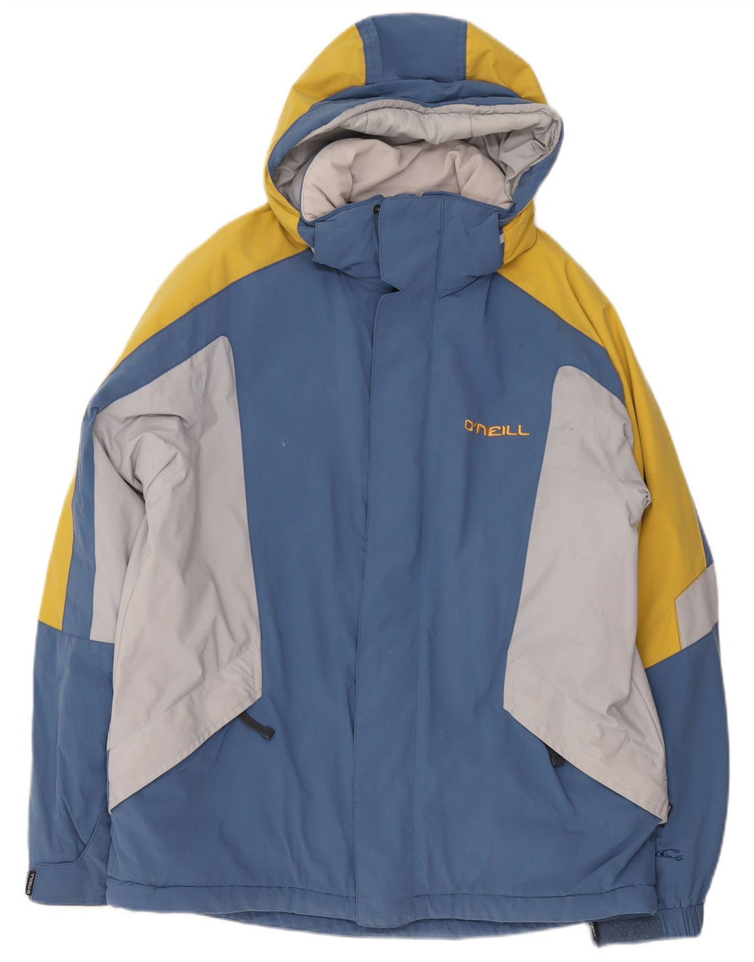 O'Neill Veste de ski à capuche graphique pour homme UK 38 Bleu moyen Nylon colour block