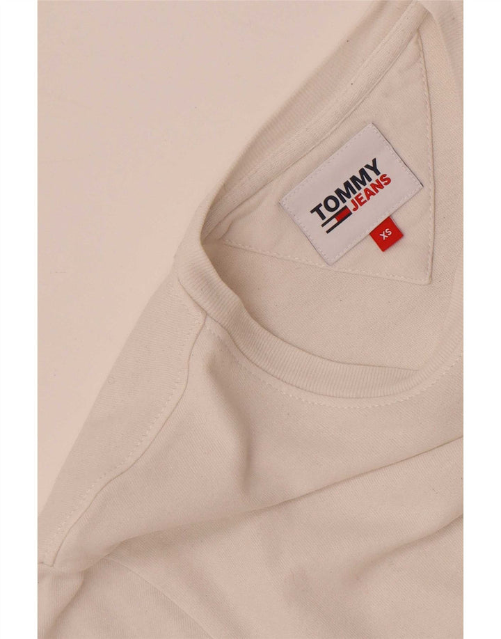 Tommy Hilfiger T-Shirt Graphique Homme XS Blanc