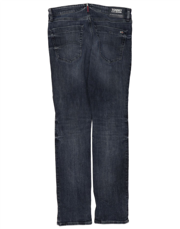 Tommy Hilfiger Jean Slim Homme W32 L32 Bleu