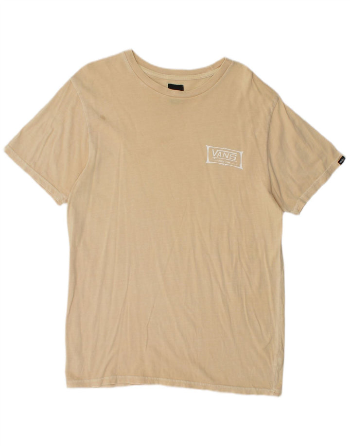 Vans T-Shirt Graphique Homme Beige Moyen