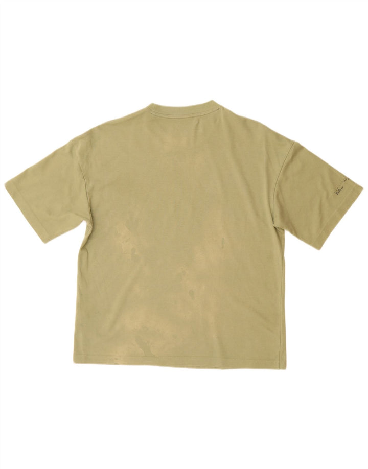 ADIDAS T-shirt coupe ample pour homme en coton vert petit