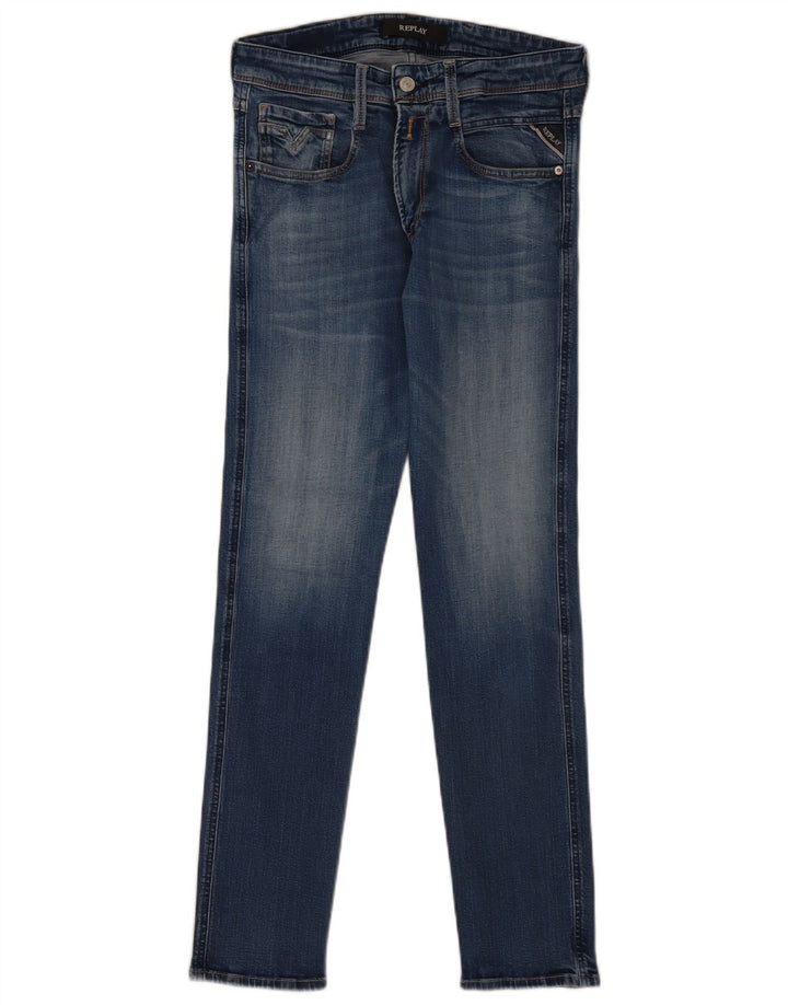 Replay Jean Skinny Femme W28 L30 Bleu