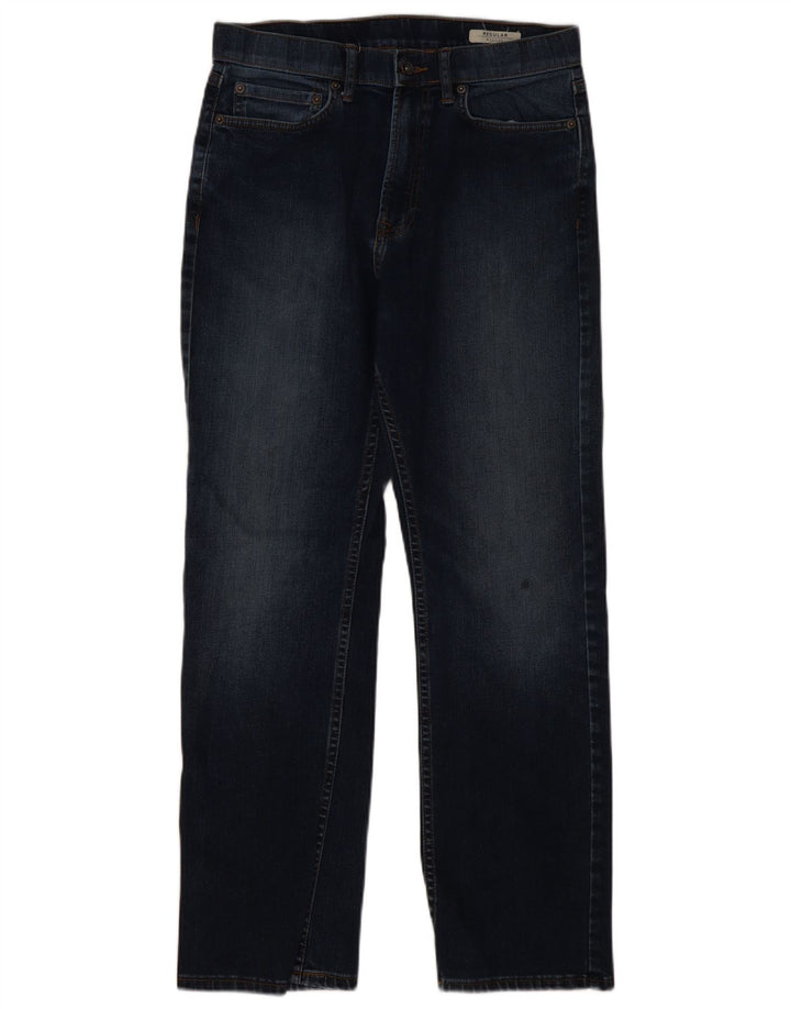 Marks & Spencer Jean droit homme W32 L31 bleu marine coton
