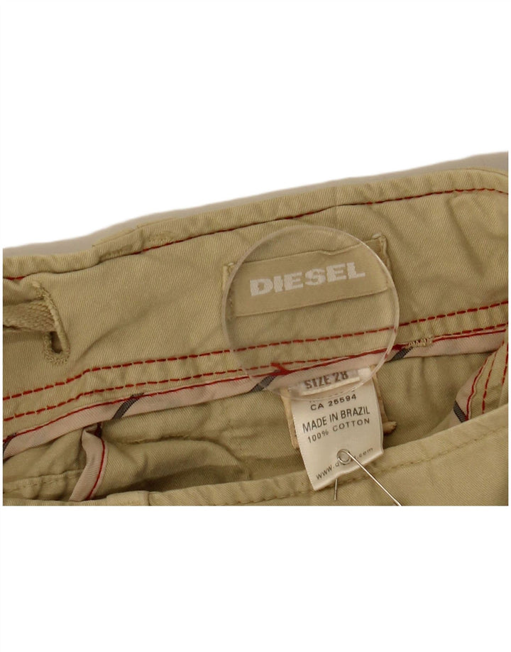 DIESEL Short Cargo Homme W28 Petit Coton Beige