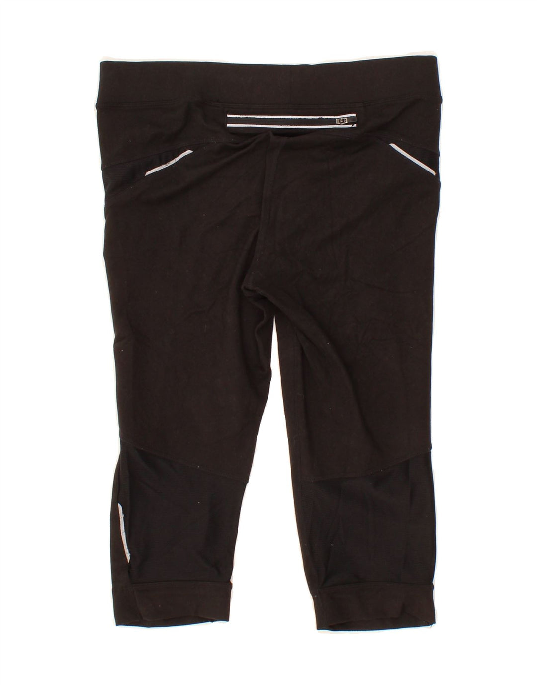 ATHLETA Womens Capri Leggings UK 10 Small  Black Polyester Vintage Athleta and Second-Hand Athleta from Messina Hembry 