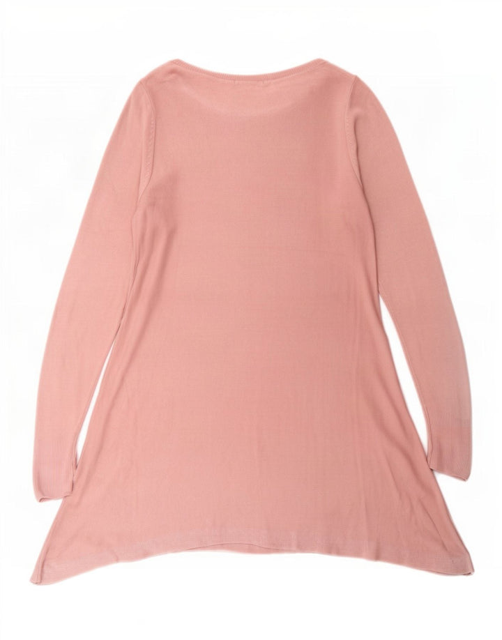 Marks & Spencer Robe tunique pour femme UK 10 Petit acrylique rose